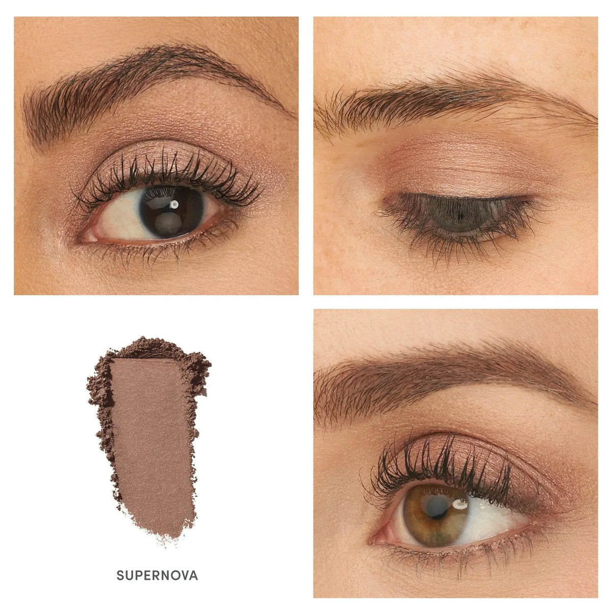 Jane Iredale PurePressed® Eye Shadow Single in Allure, close-up of the elegant eyeshadow pan with a shimmering finish.