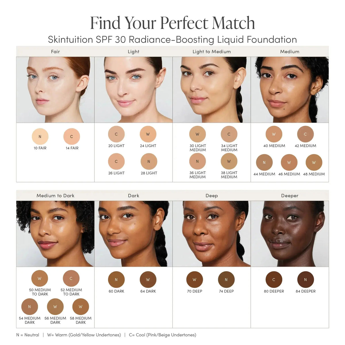 Jane Iredale Skintuition SPF30 Radiance Boosting Liquid Foundation in Fair shade, smooth liquid makeup with SPF protection.
