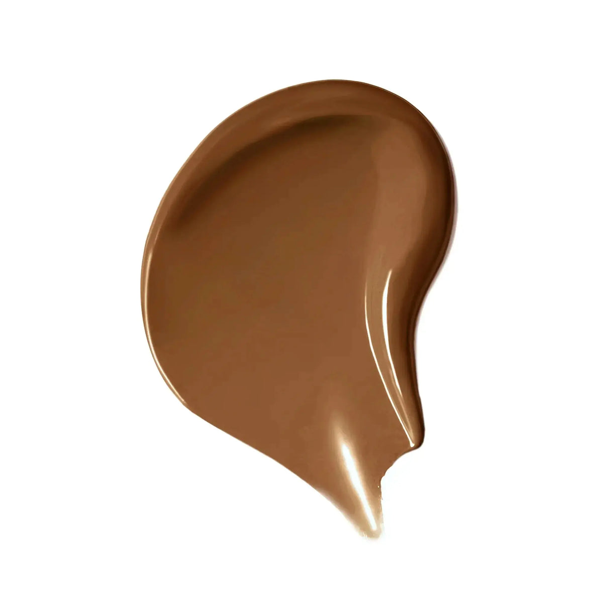 Jane Iredale Skintuition SPF30 Radiance Boosting Liquid Foundation in Fair shade, showing smooth liquid foundation on a makeup brush.