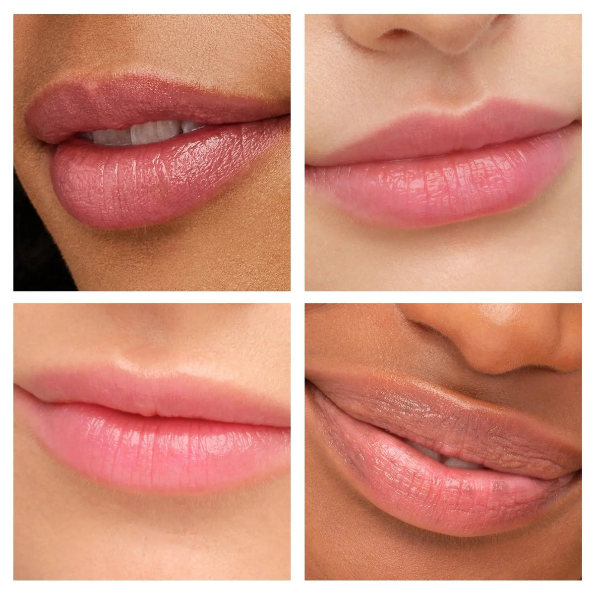 Jane Iredale Just Kissed Lip and Cheek Stain in Forever Pink, a versatile lip balm and cheek tint with a soft pink hue.