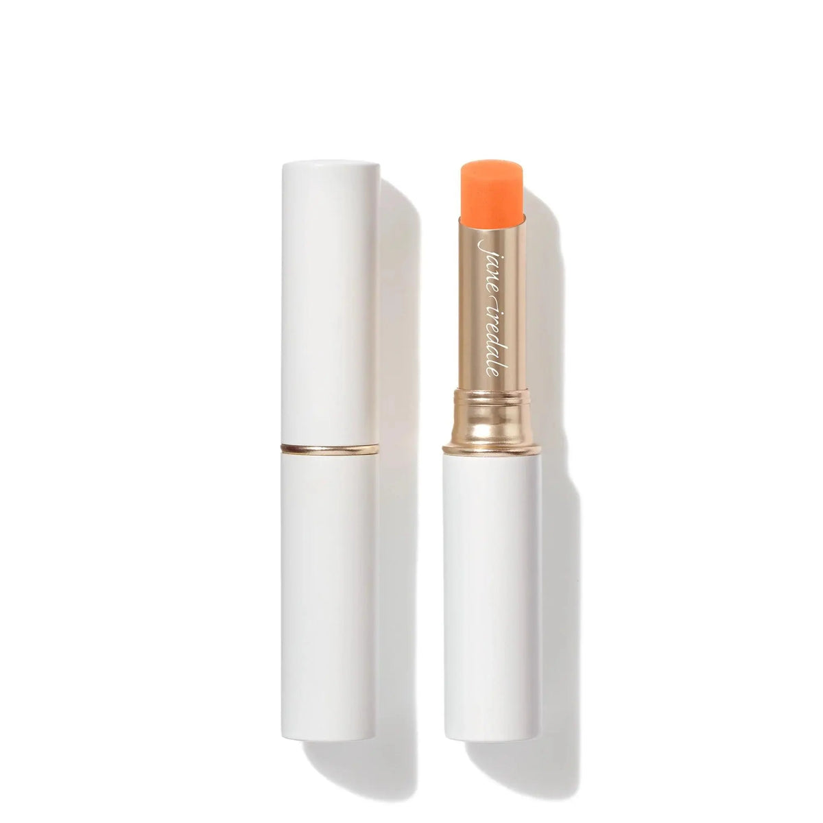 Jane Iredale Just Kissed Lip and Cheek Stain in Forever Pink, a versatile lip balm and cheek tint with a smooth, natural finish.