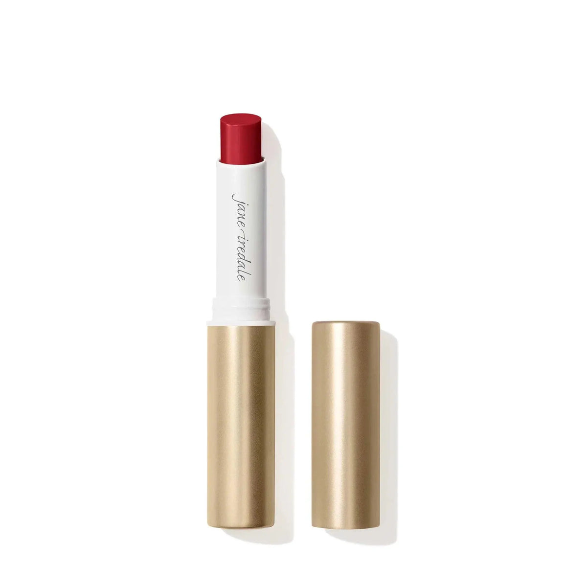 Jane Iredale ColorLuxe Hydrating Cream Lipstick in Toffee shade, creamy lipstick with smooth, rich color.