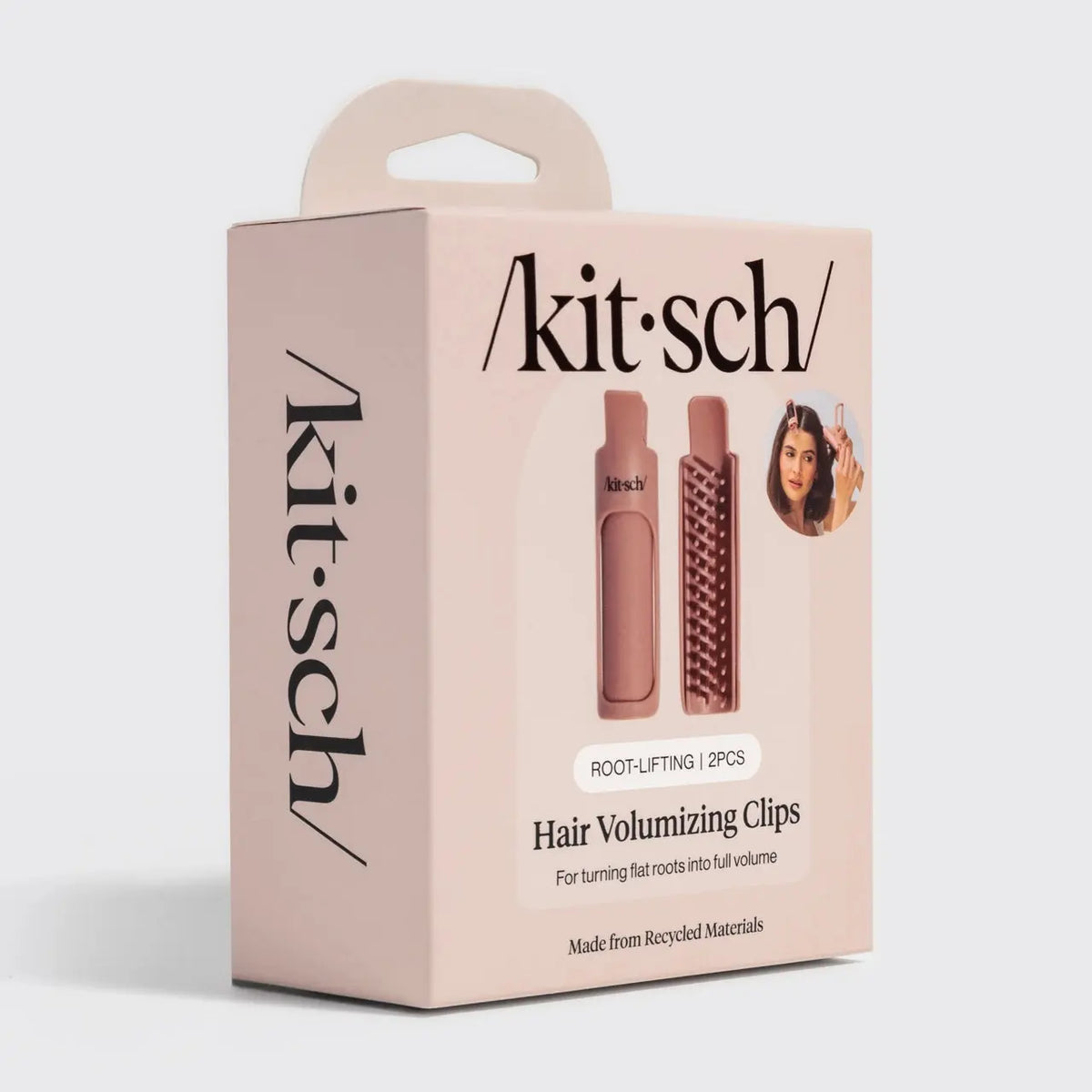 Kitsch volumizing hair clips, stylish hair accessories with a sleek design, perfect for adding volume and securing hair.