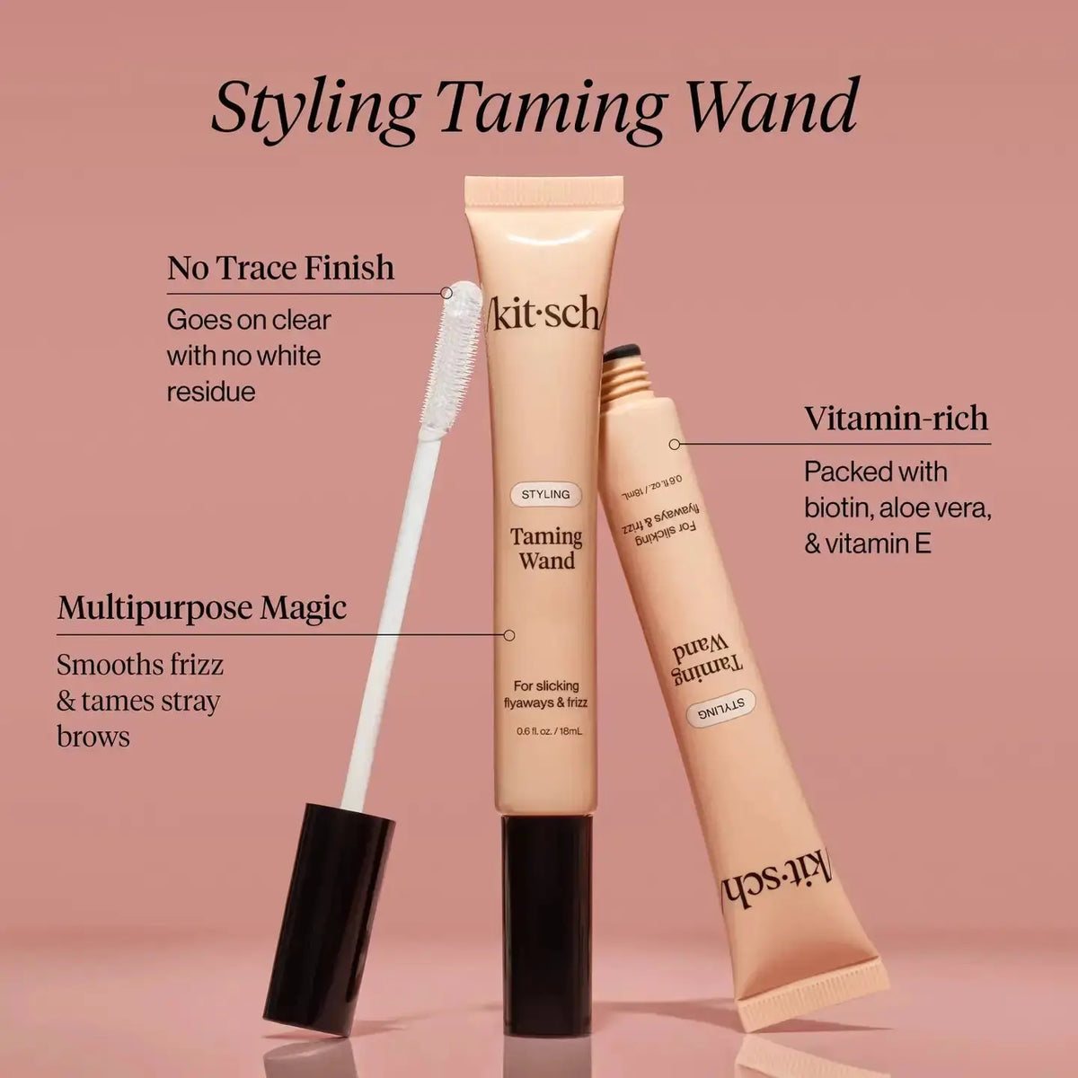 Kitsch Styling Taming Wand for smoothing and styling flyaway hair