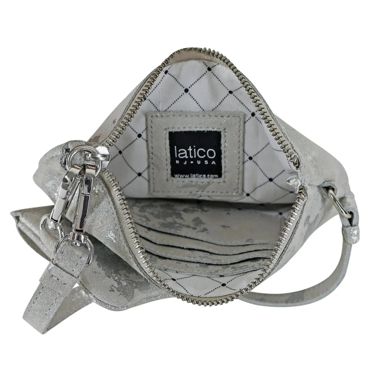 Latico Leathers Cognac Luma Pouch Set with stylish leather purses and pouches, ideal for organizing essentials.