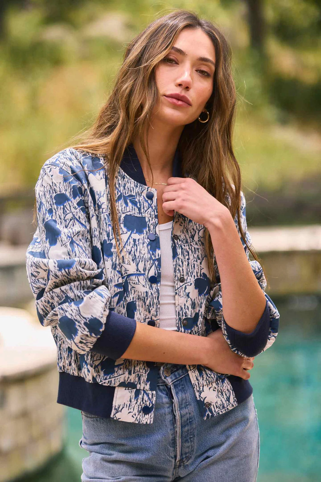 Lavigne Bomber Jacket - Sprig Flower Co