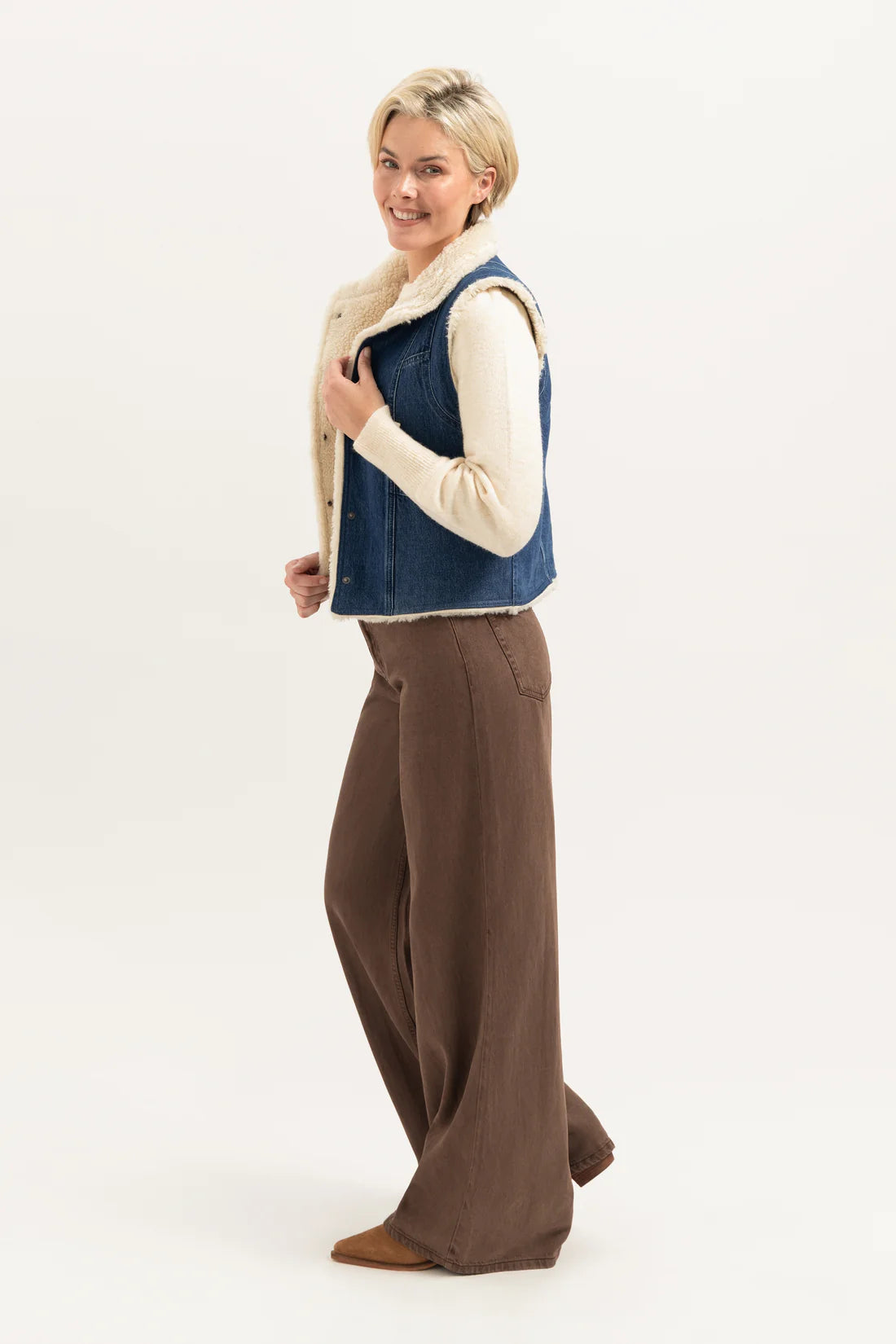 Jeni Teddy Gilet - Sprig Beauty Co