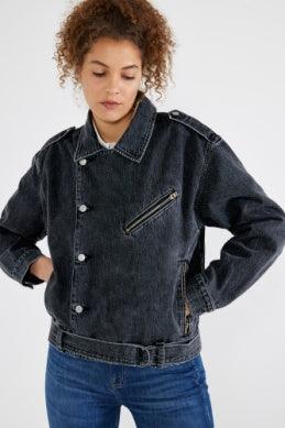 Malloy Motto Jacket - Sprig Flower Co