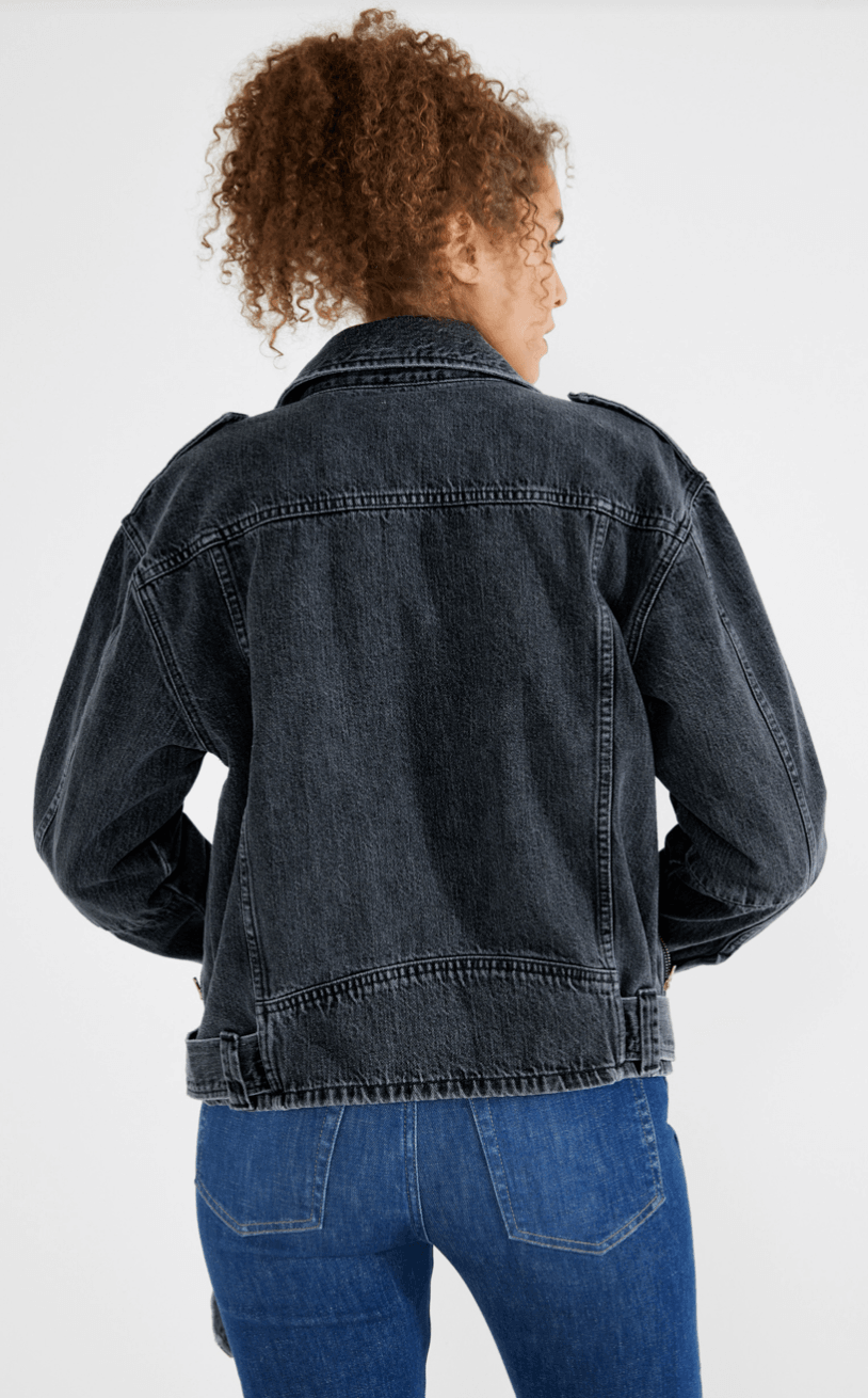 Malloy Motto Jacket - Sprig Flower Co