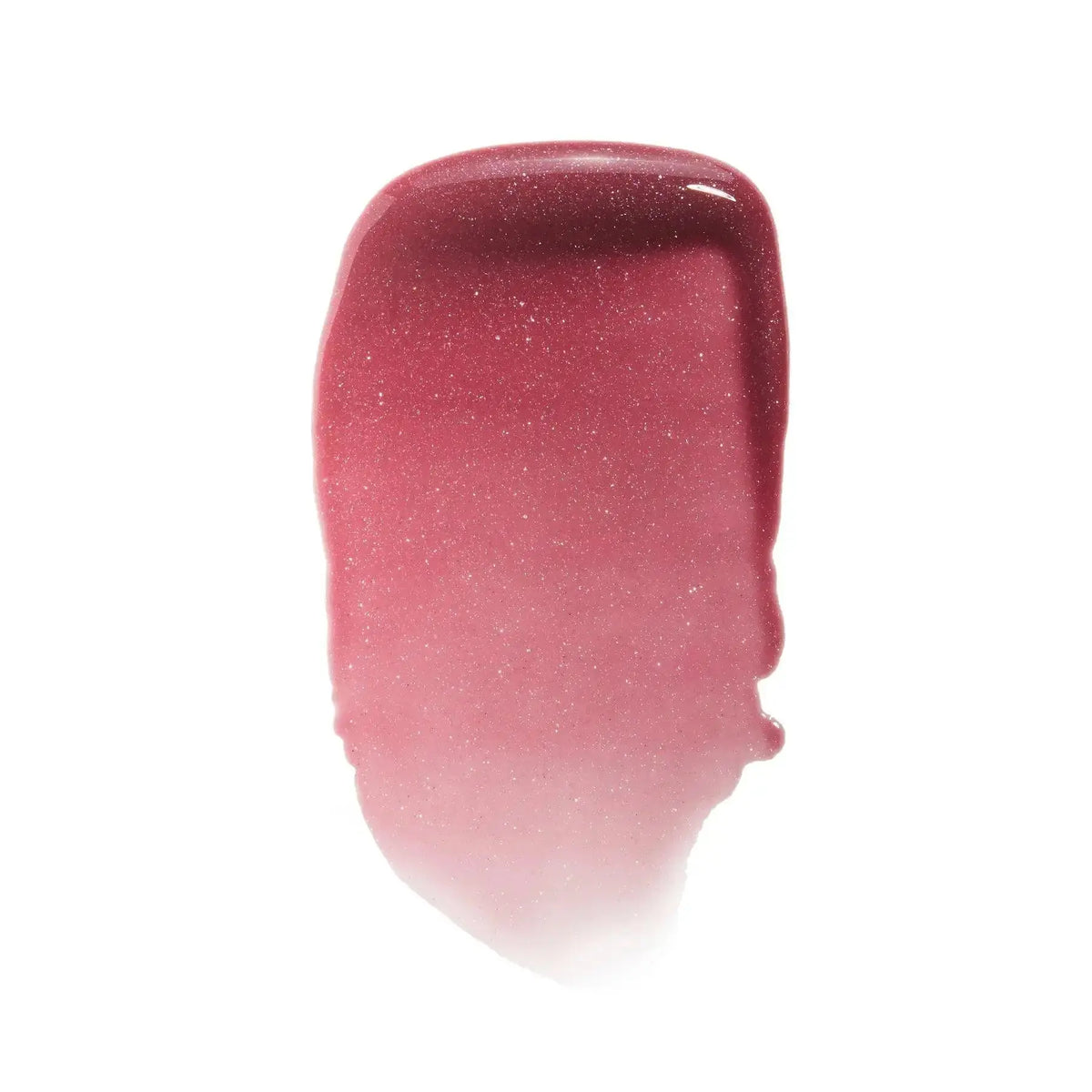 Minori Ultra-Hydrating Vegan Lip Gloss in a clear tube, showing a glossy, natural finish on the lips, perfect for a makeup look.