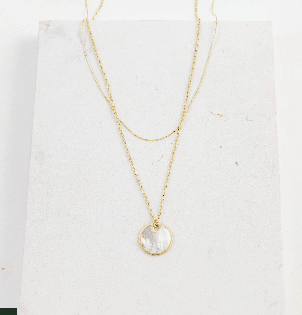 Mirage Double Necklace - Sprig Flower Co