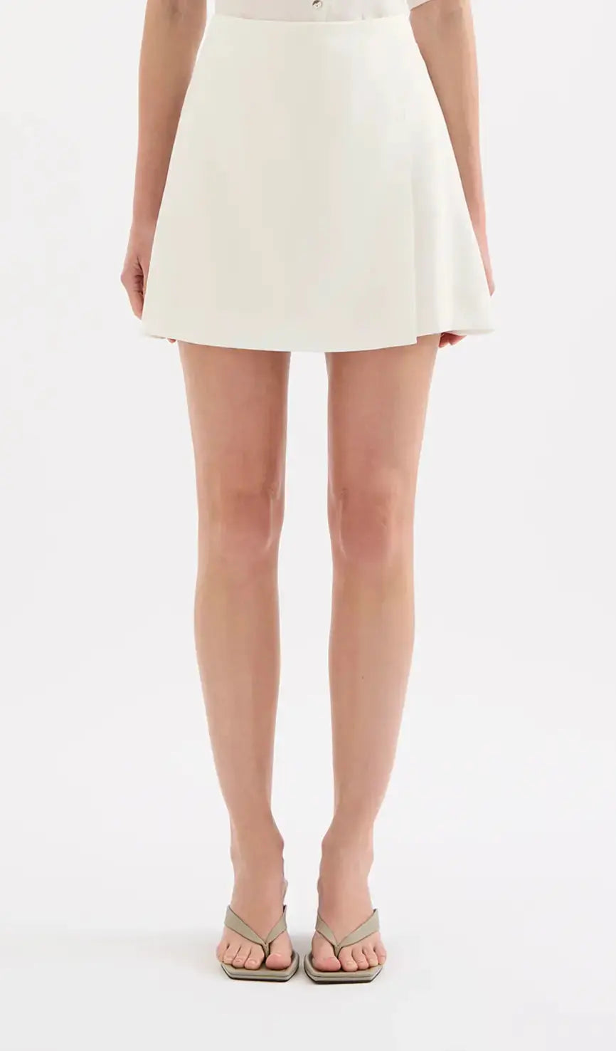 Nude Lucy Beckett Mini Skirt in extra small size, featuring a stylish, fitted design in a versatile color.