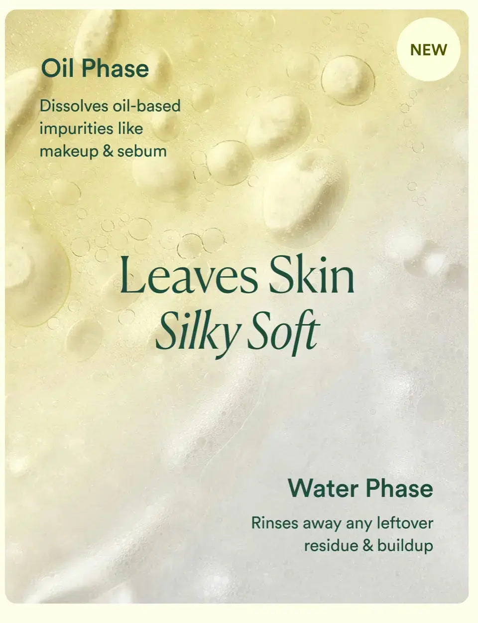 Osea Ocean Wave Cleanser in 4oz bottle, clear gel formula with ocean-inspired ingredients, suitable for daily skincare.