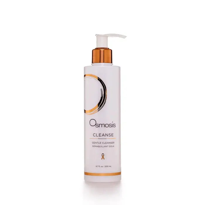 Osmosis Cleanse Gentle Cleanser in a 1.69 fl oz bottle, designed for gentle skin cleansing and skincare.