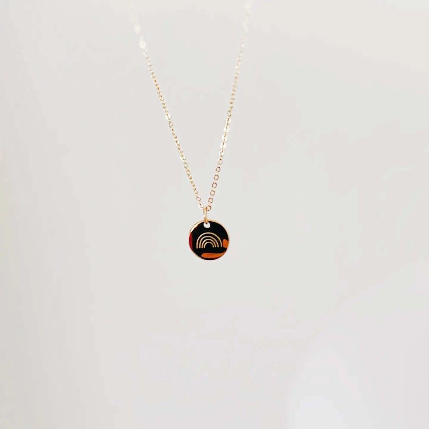 Rainbow Necklace - Sprig Flower Co