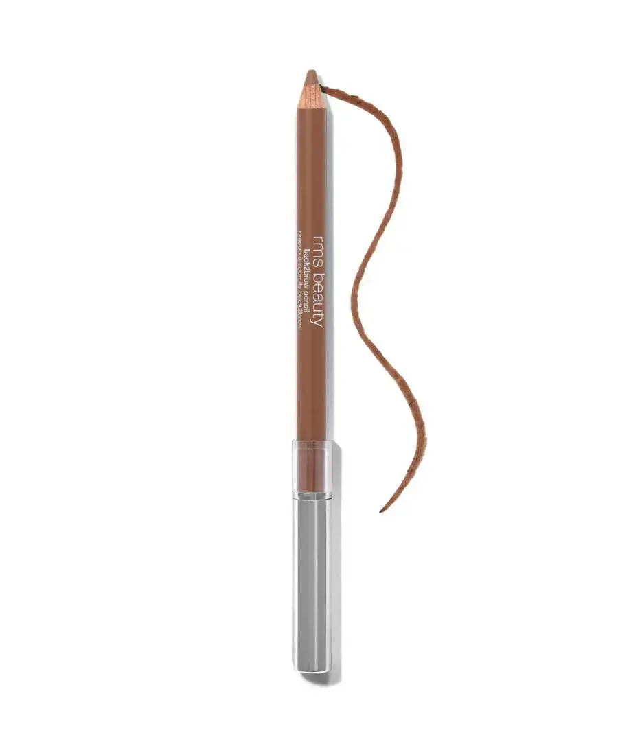 RMS Beauty Back2Brow Pencil in Light, a cosmetic brow pencil with a precise tip for natural-looking eyebrow enhancement.