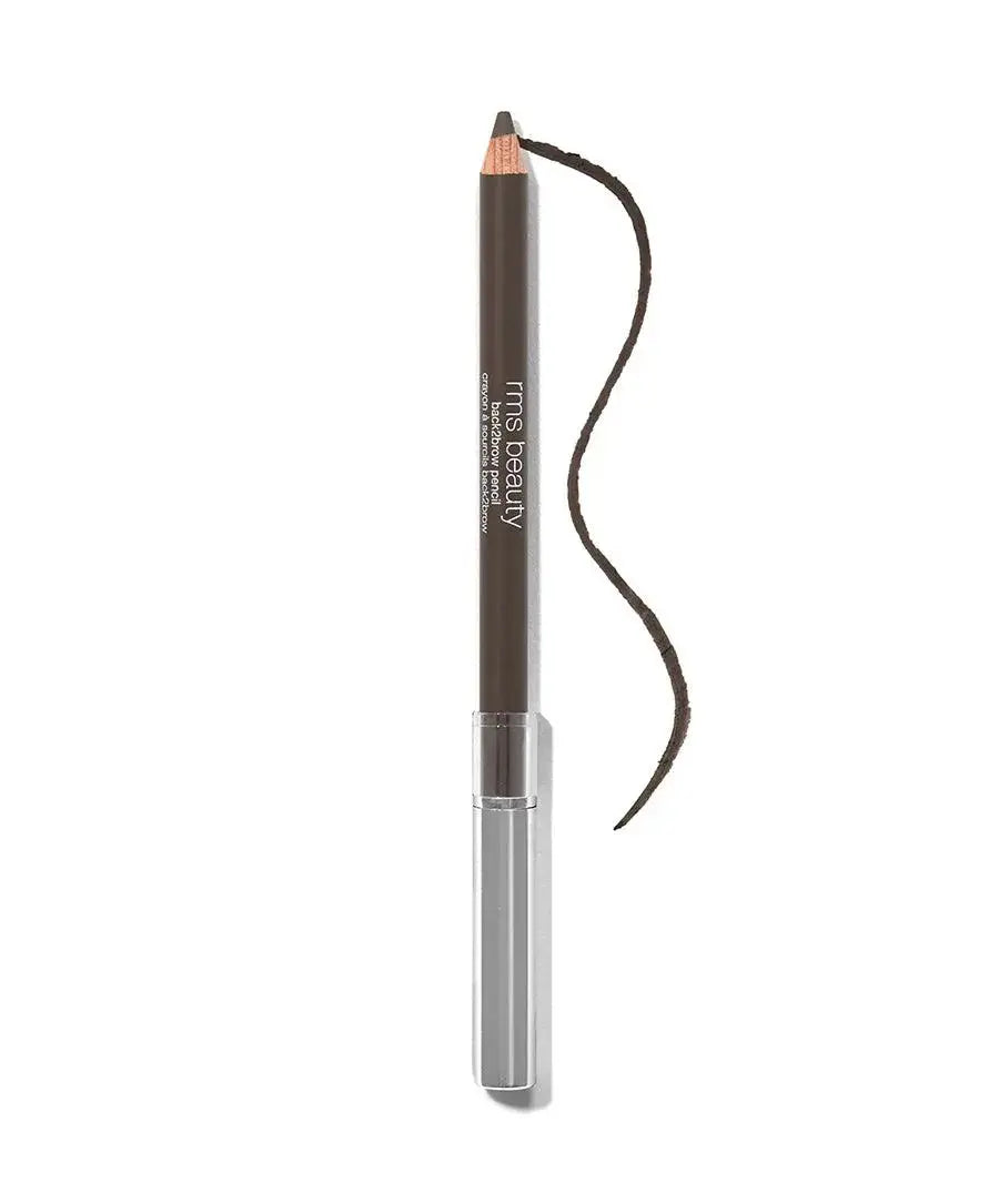 RMS Beauty Back2Brow Pencil in light shade, a cosmetics brow pencil with precise tip for natural-looking brows.