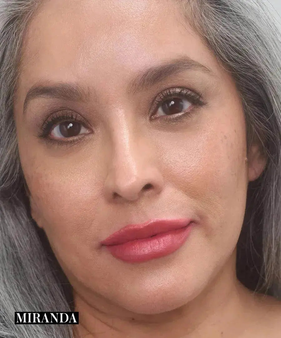 RMS Beauty Legendary Serum Lipstick in Monica, creamy lipstick with a smooth finish and natural color in a sleek tube.