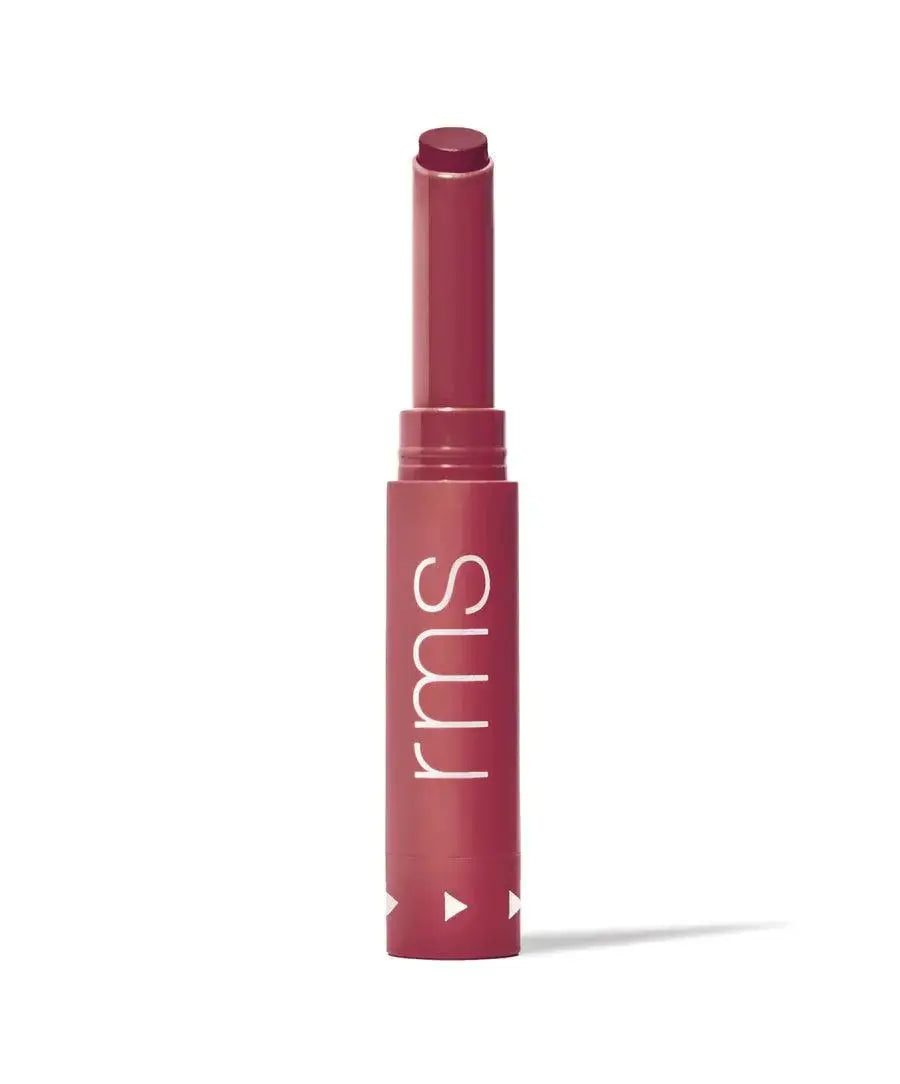 RMS Beauty Legendary Serum Lipstick in Monica with smooth, creamy lipstick bullet and elegant packaging.
