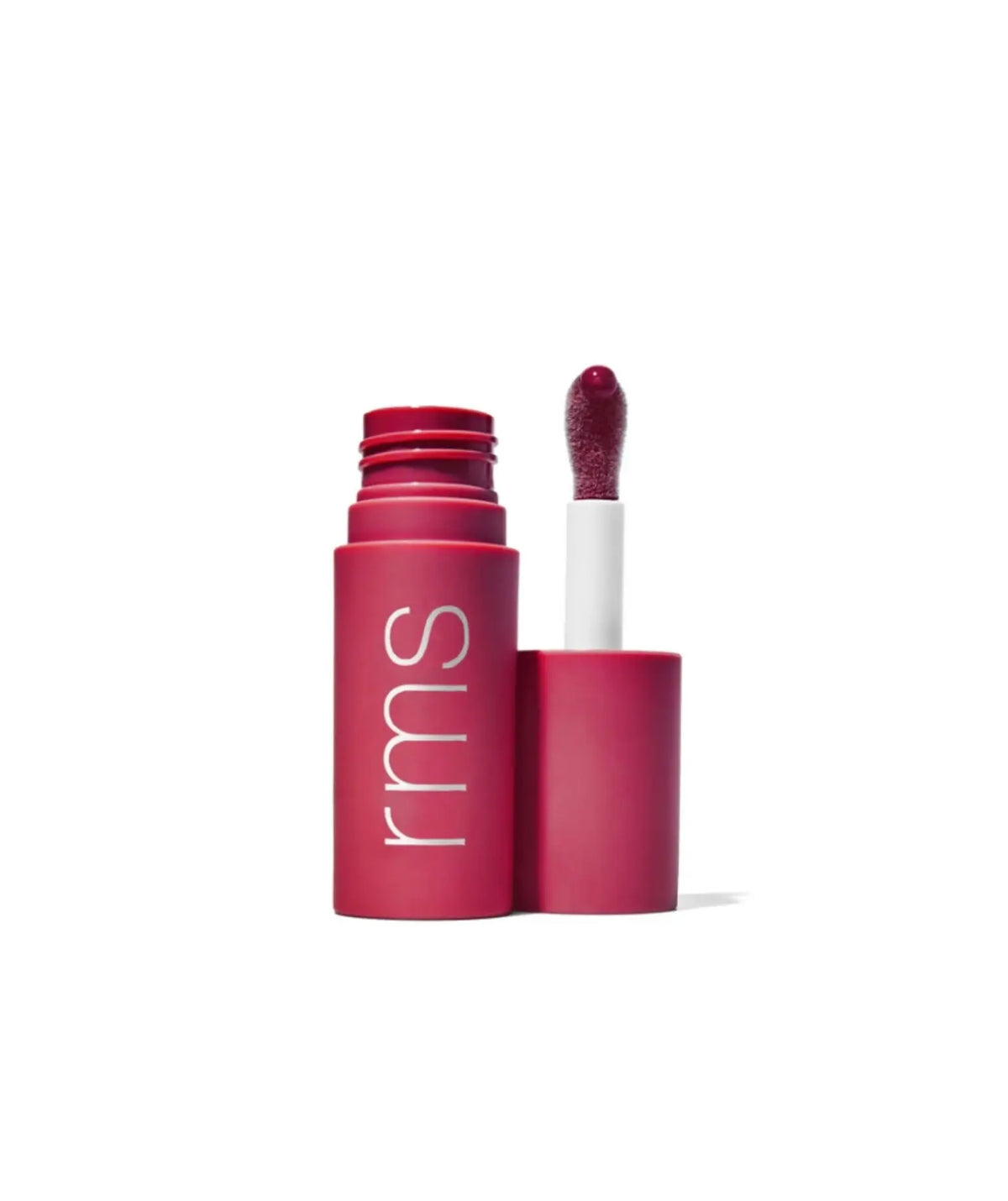 RMS Beauty Legendary Lip Oil in a clear tube with a doe-foot applicator, showcasing its glossy, nourishing formula.