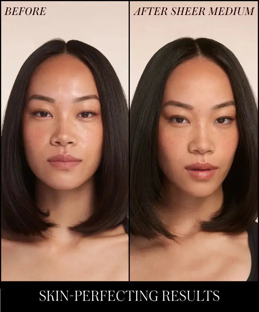 RMS Beauty Hydra Setting Powder in Sheer Light, loose translucent powder for a matte finish and long-lasting makeup hold.