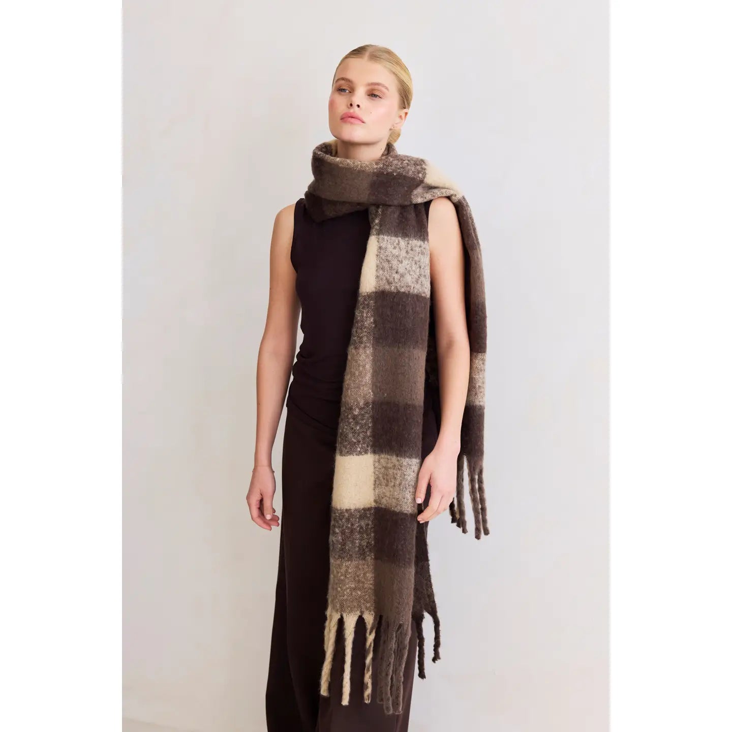 The Reykjavik Scarf | Check - Sprig Beauty Co