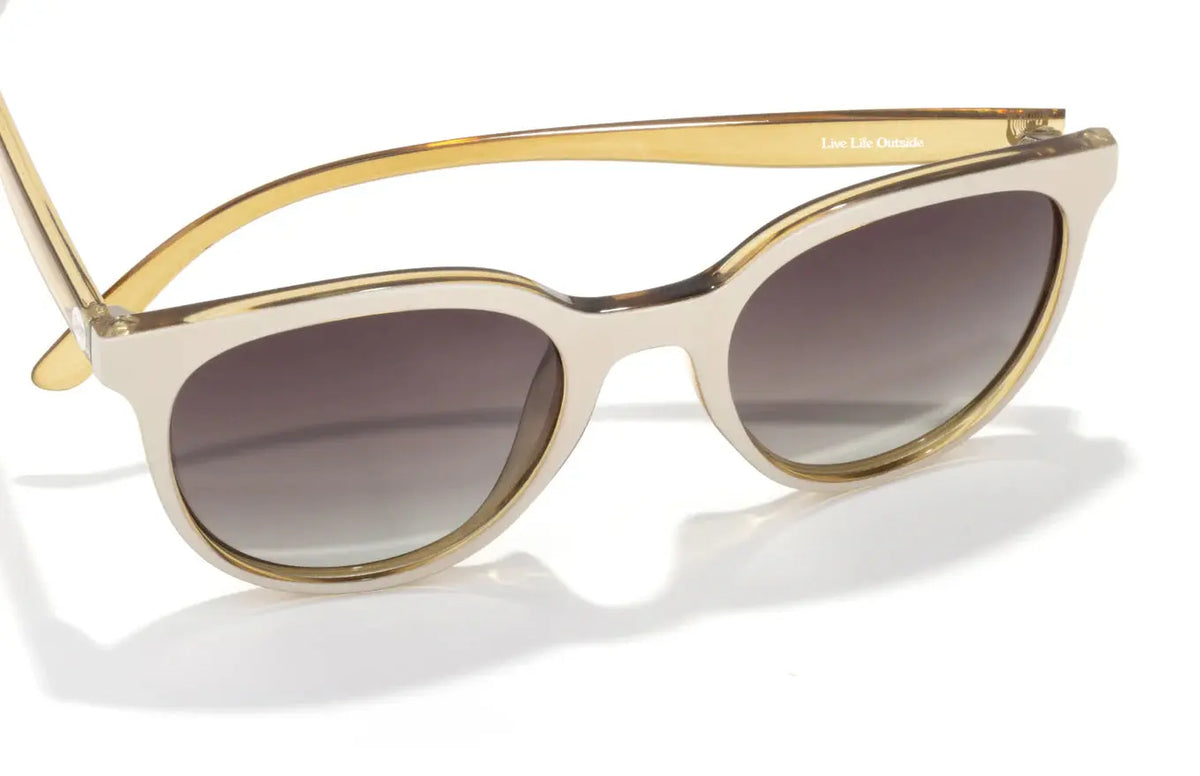 Sunski Makani sunglasses with round frames and tinted lenses, stylish eyewear for sun protection and casual wear.