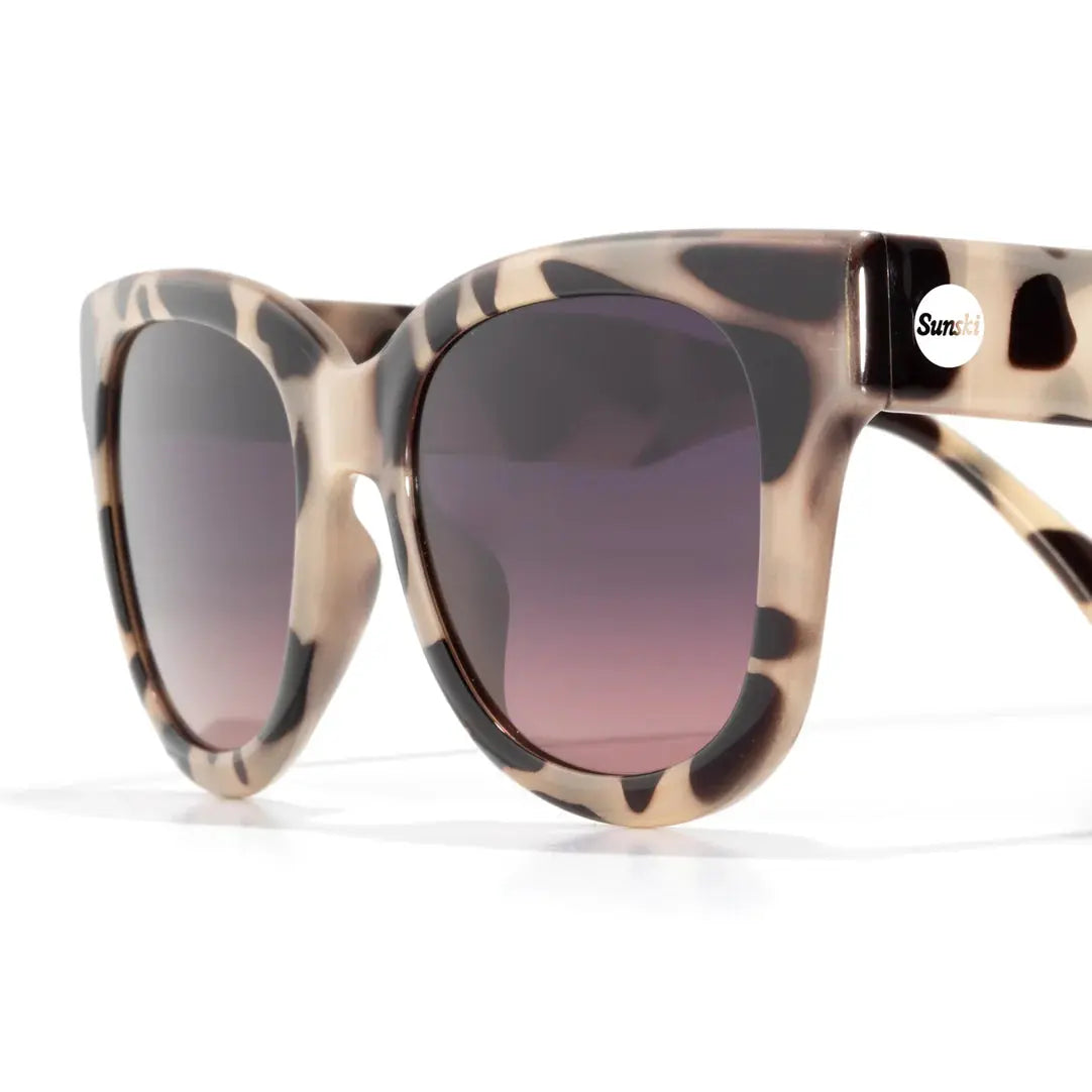 Sunski Minette polarized sunglasses with black frames and tinted lenses, providing stylish eye protection.