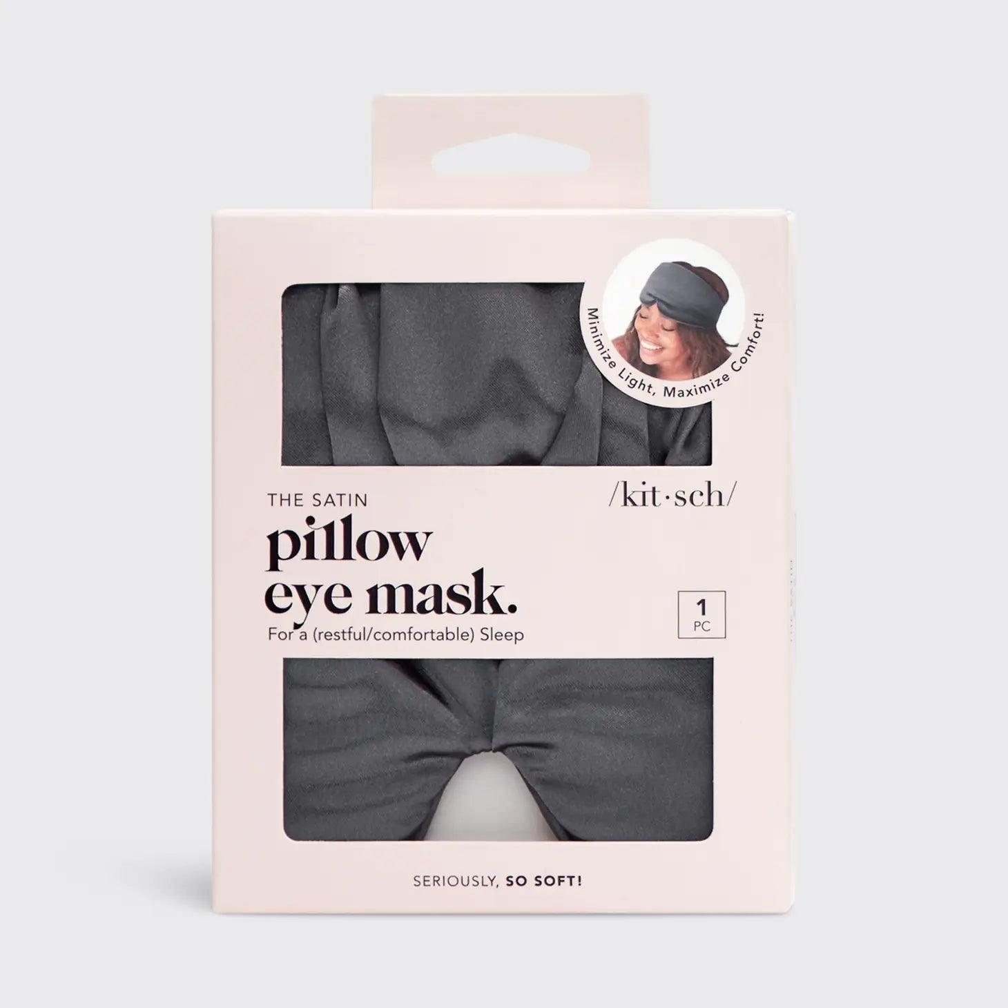 The Pillow Eye Mask - Charcoal - Sprig Flower Co