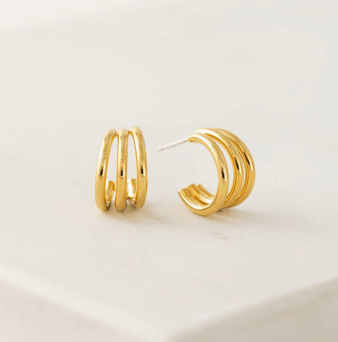 Zara Hoop Earrings - Sprig Flower Co