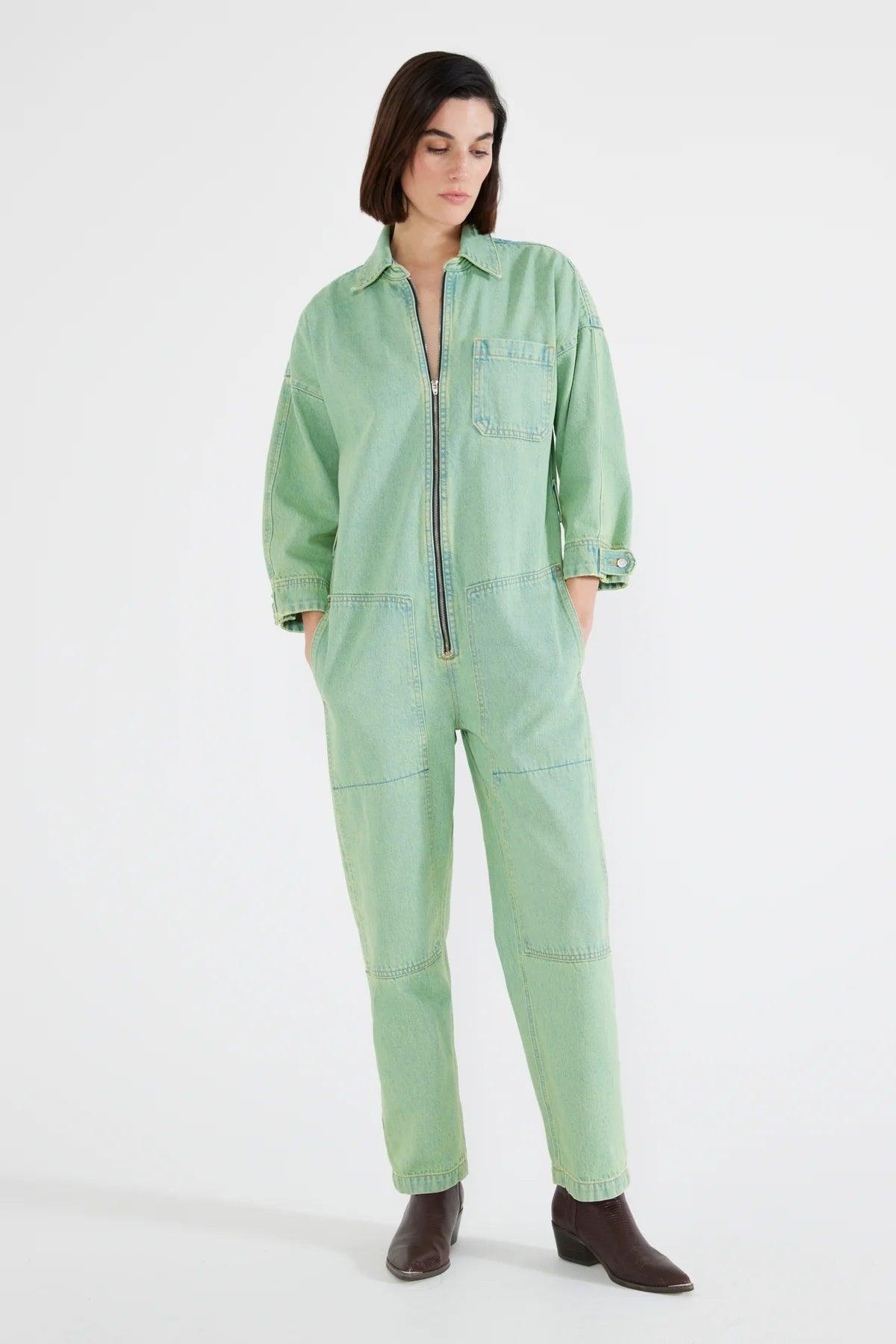 Zeta Carpenter Jumpsuit - Sprig Flower Co