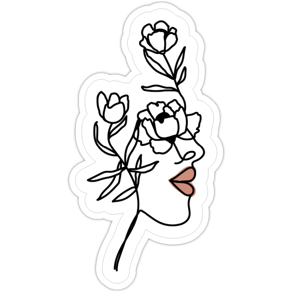 Beauty Vinyl Sticker - Sprig Flower Co