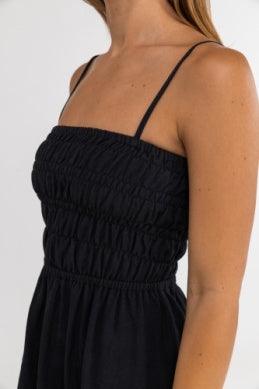 Classic Shirred Midi - Sprig Flower Co