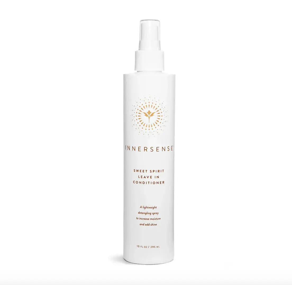 Innersense Organic Beauty Sweet Spirit Leave-In Conditioner for hair, 10 oz, nourishing haircare product with natural ingredients.