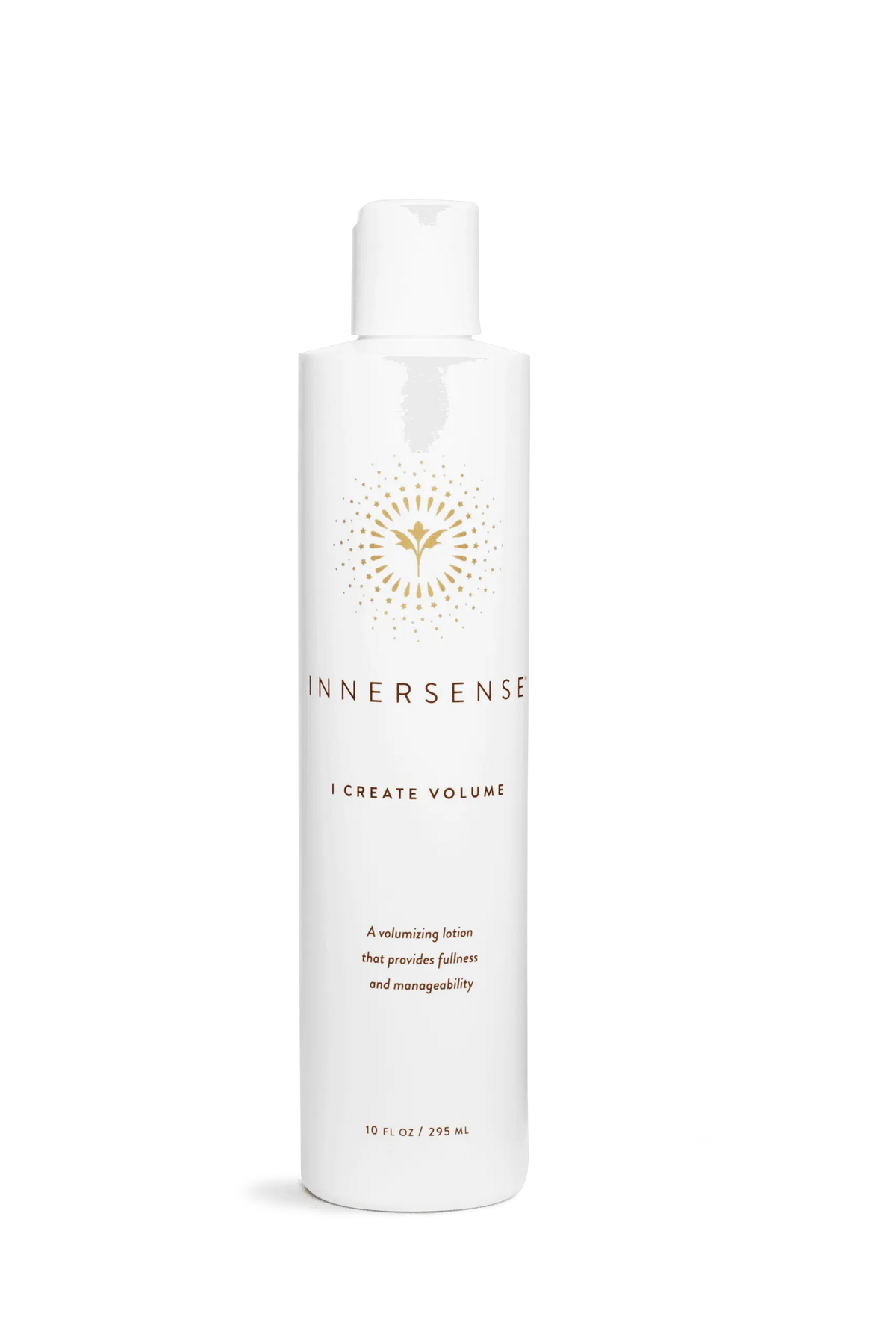 Innersense Organic Beauty I Create Volume haircare product, showcasing the packaging and label for full-bodied, voluminous hair.