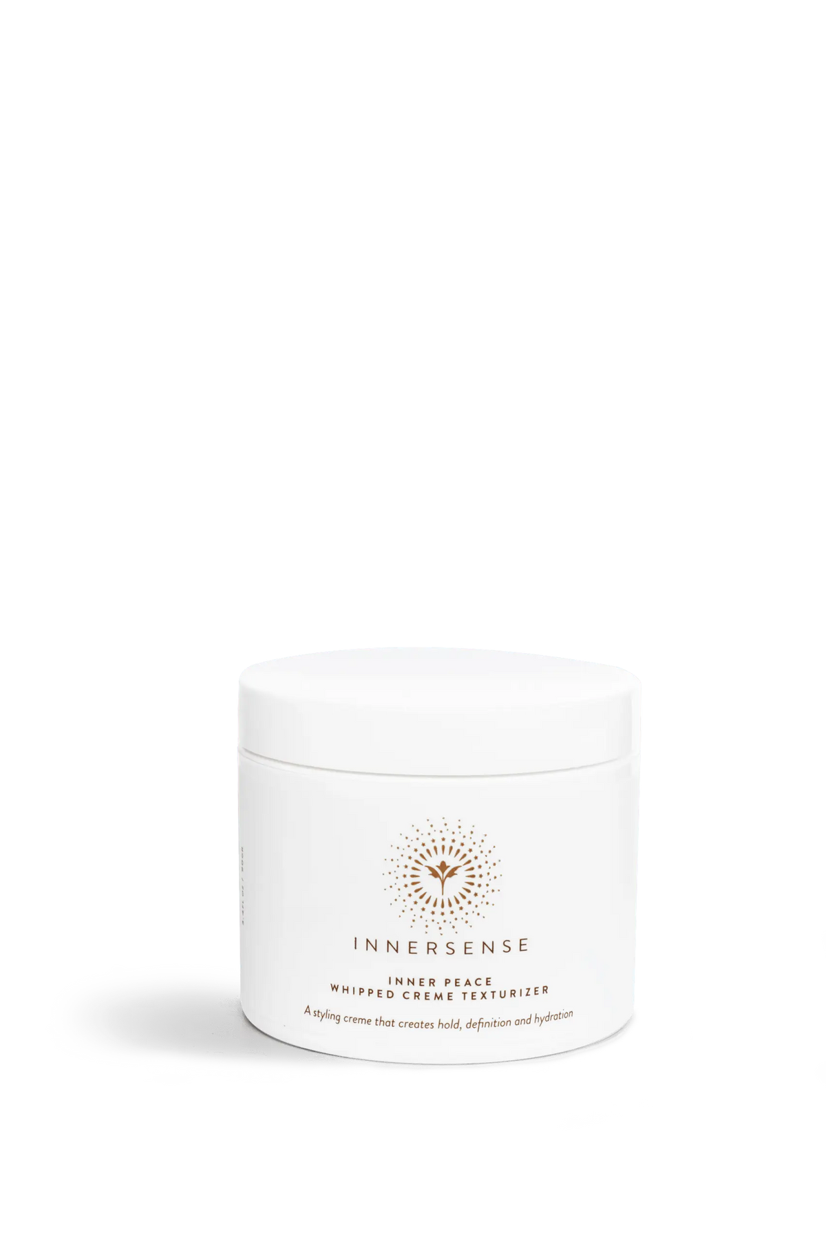 Innersense Organic Beauty Inner Peace Whipped Creme Texturizer for hair, creamy styling product with a smooth, whipped texture.