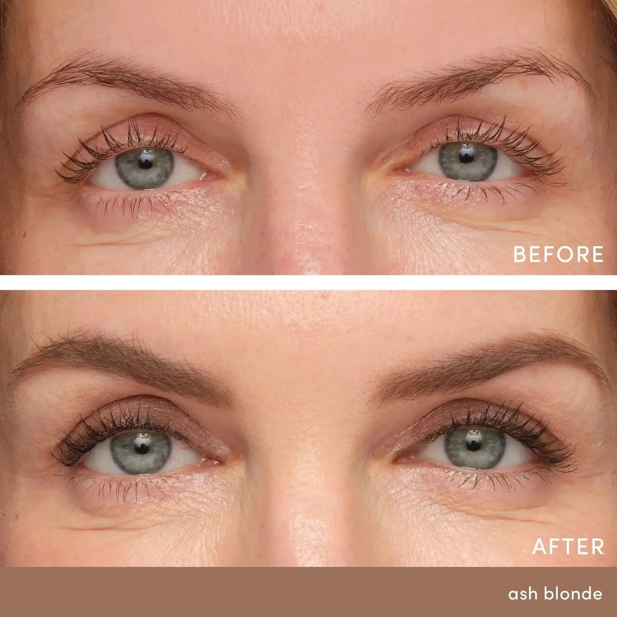 Jane Iredale PureBrow® shaping pencil in ash blonde, a brow pencil with precise tip and natural finish for defined eyebrows.