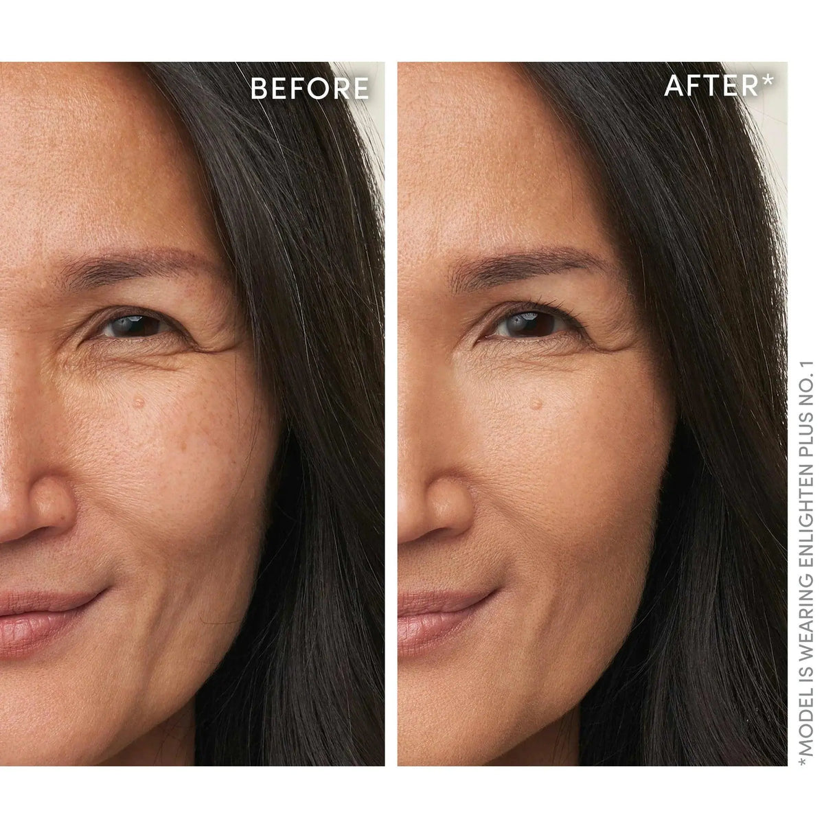 Jane Iredale Enlighten Plus™ Under-Eye Concealer SPF 30 in shade 0, showing the tube and applicator for brightening under eyes.