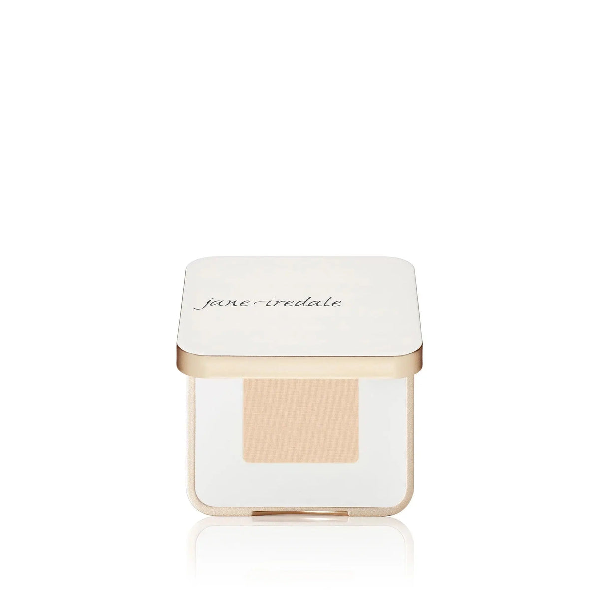 Jane Iredale PurePressed® Eye Shadow Single in Allure with a smooth, pigmented eyeshadow pan featuring a natural shimmer finish.