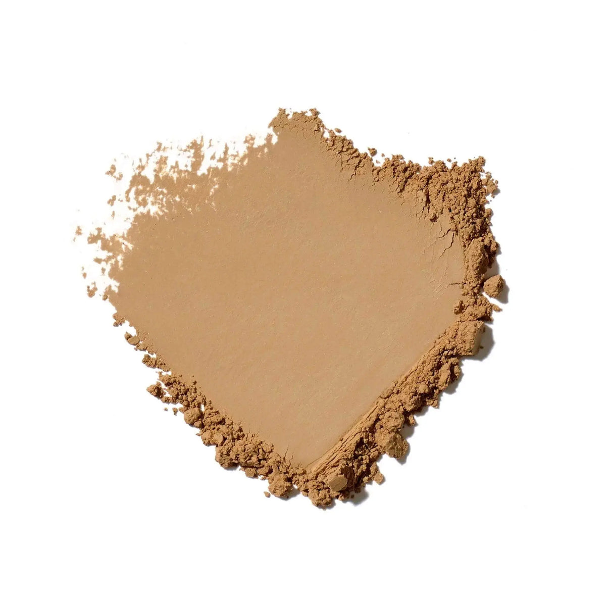 Jane Iredale Amazing Base® loose mineral foundation powder with SPF 20/15, in amber shade, showing the open jar with the powder inside.