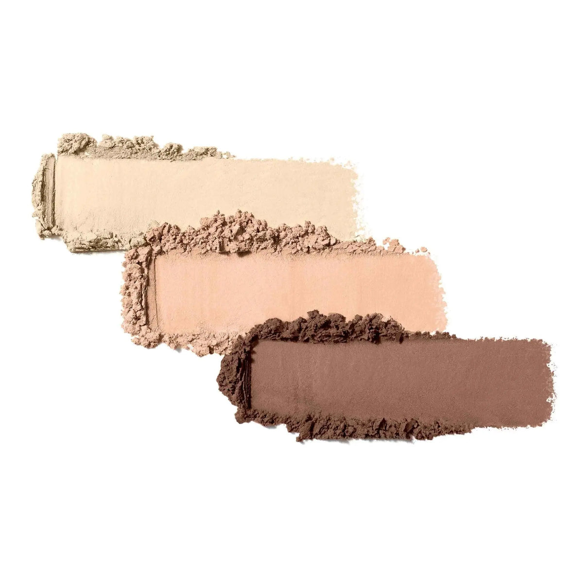 Jane Iredale PurePressed® Eye Shadow Triple with brown and neutral shades in a compact makeup palette.
