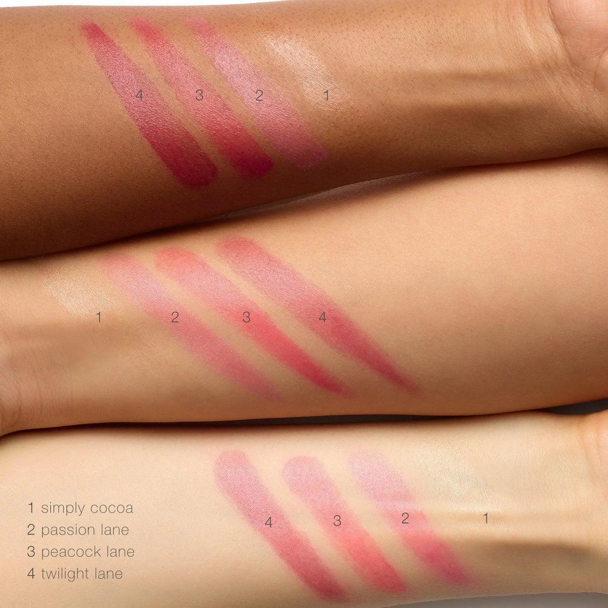 RMS Beauty Tinted Daily Lip Balm in Crimson Lane, natural cosmetics with a smooth, tinted lip balm texture and subtle color.