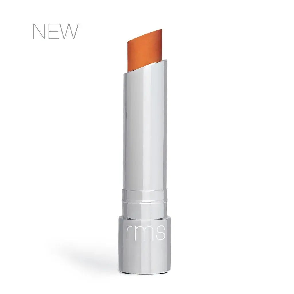 RMS Beauty Tinted Daily Lip Balm in Crimson Lane, natural cosmetic lip balm with subtle color and nourishing formula.