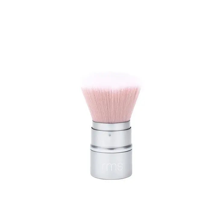 RMS Beauty makeup brushes set featuring a kabuki polisher and various cosmetics brushes for flawless application